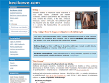 Tablet Screenshot of becikowe.com